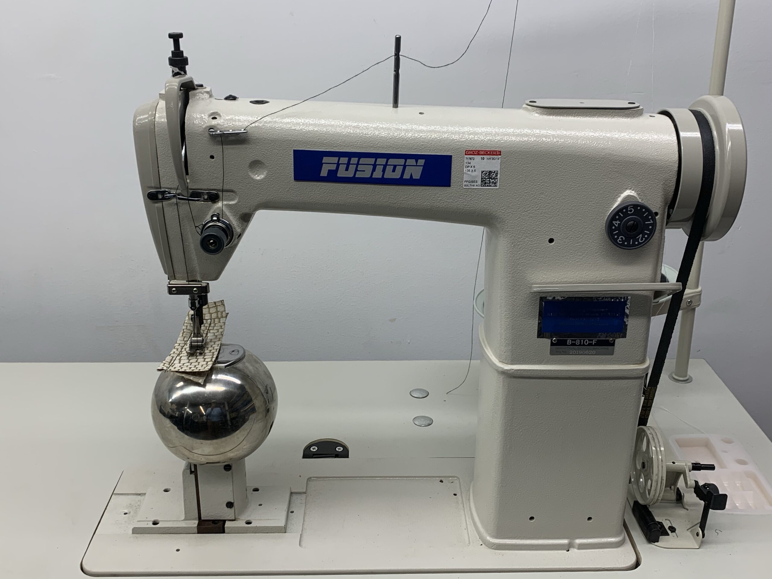 Fusion 810 High Post Sewing Machine with Wing Attachment
