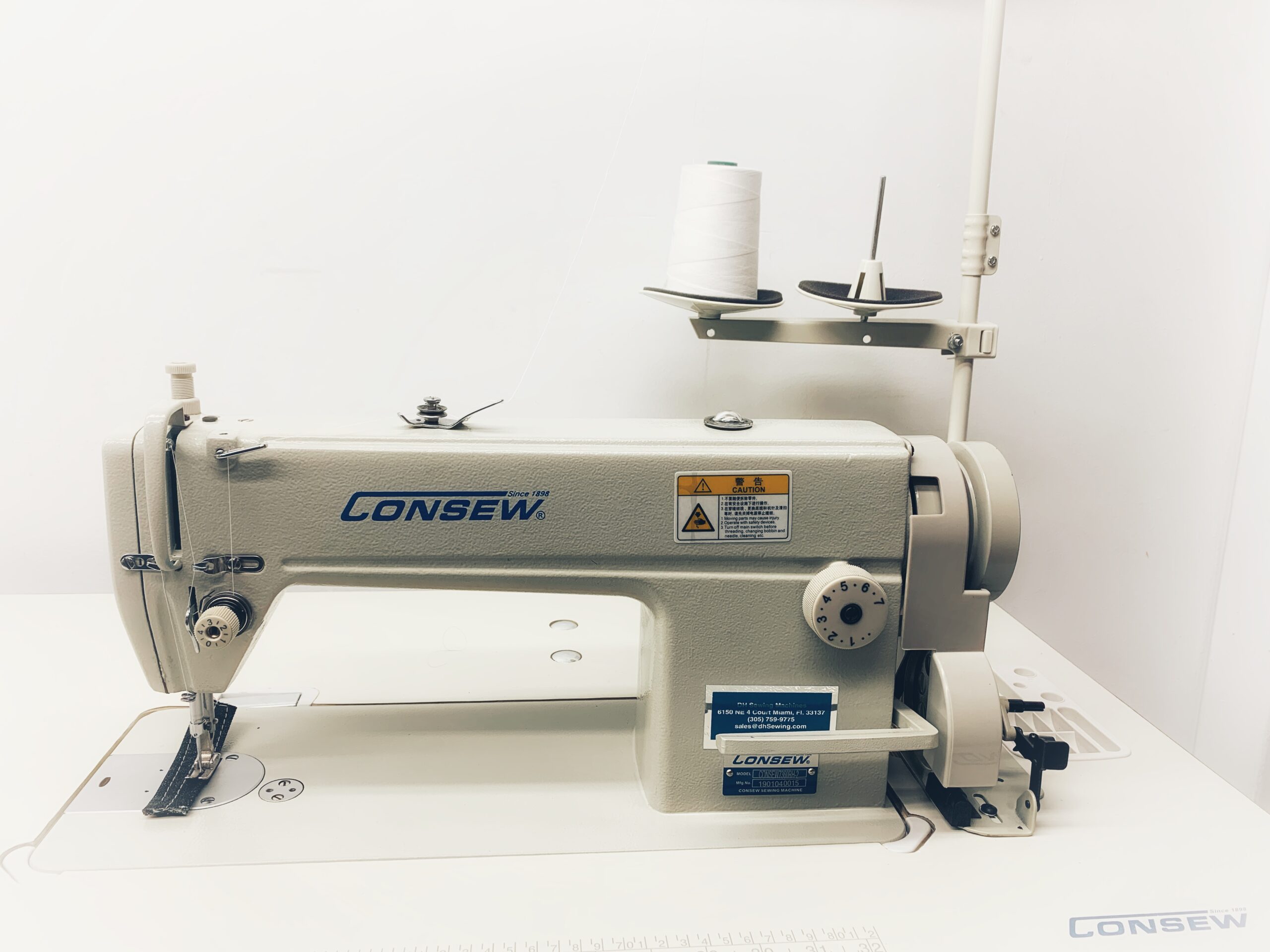 Consew 7360R Ultra High Speed, Single Needle, Drop Feed, Lock-stitch Machine Heavy Duty Machine