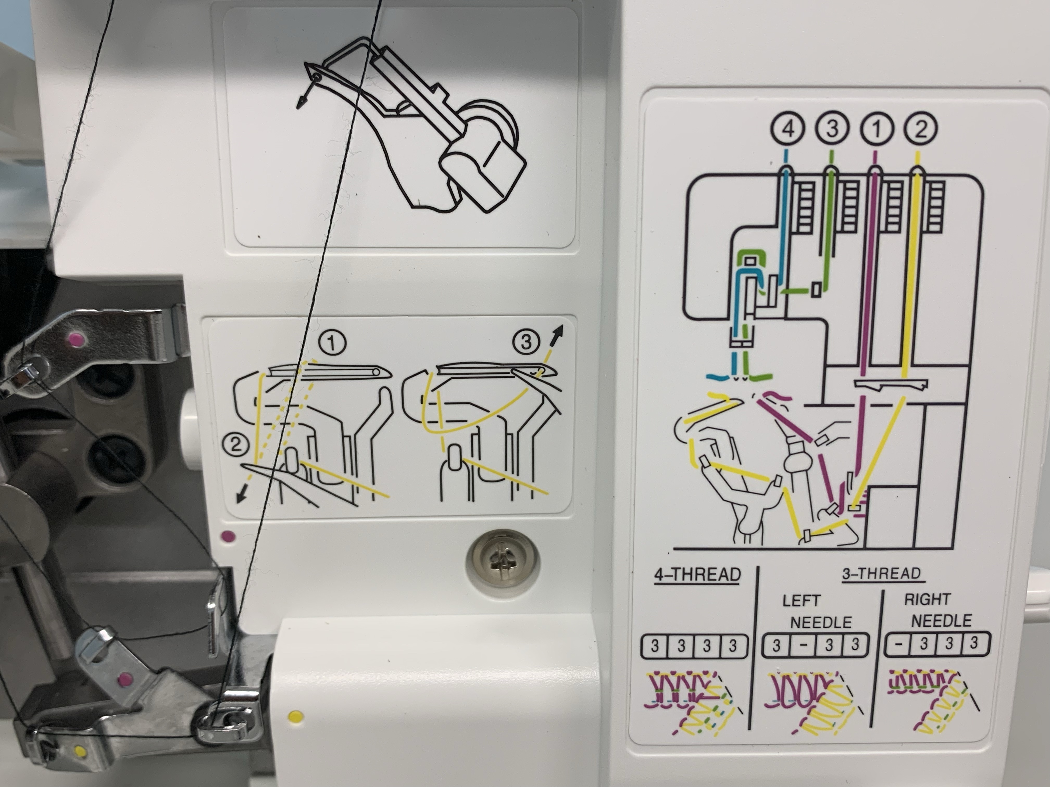 Singer S0105 Overlock Serger - DH Sewing Machines Sales Services & Repairs