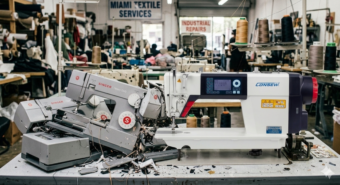 Industrial vs. Domestic Sewing Machines: